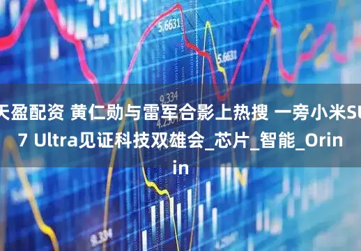 天盈配资 黄仁勋与雷军合影上热搜 一旁小米SU7 Ultra见证科技双雄会_芯片_智能_Orin