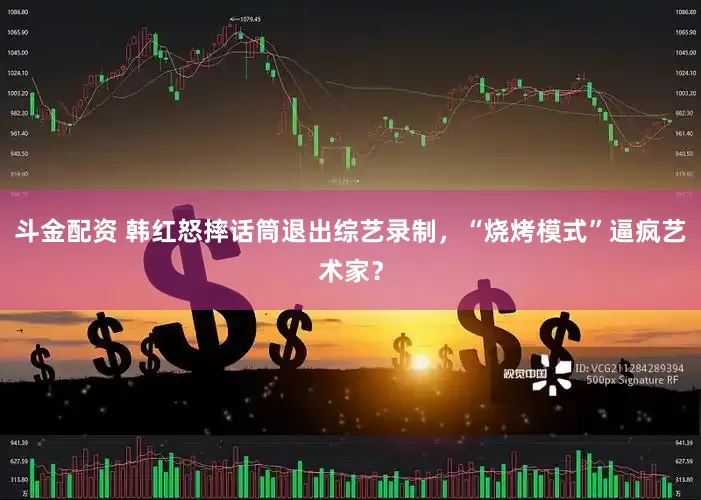 斗金配资 韩红怒摔话筒退出综艺录制，“烧烤模式”逼疯艺术家？