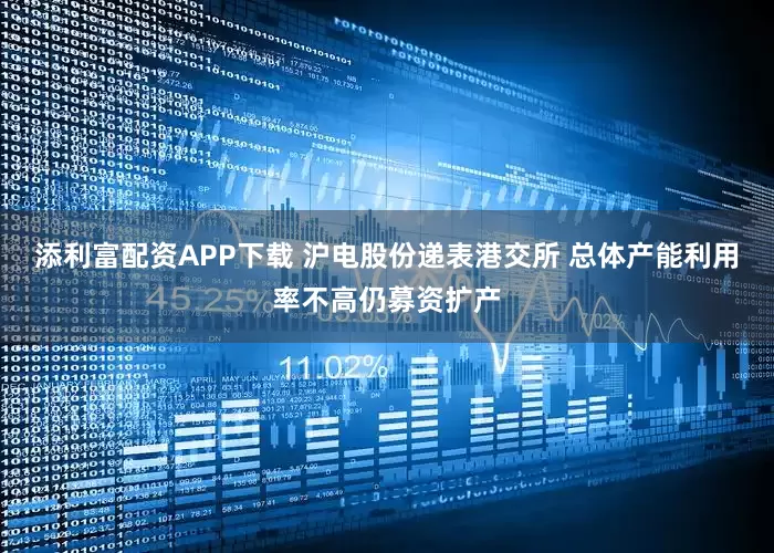 添利富配资APP下载 沪电股份递表港交所 总体产能利用率不高仍募资扩产